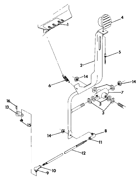 Shift Linkage Assembly Updated 5/90 (4917711771031A)