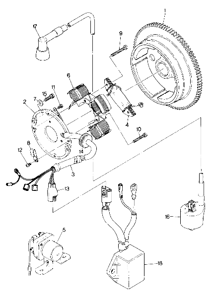 Magneto Assembly (4917711771038A)