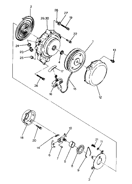 Recoil Starter Assembly (4917711771039A)