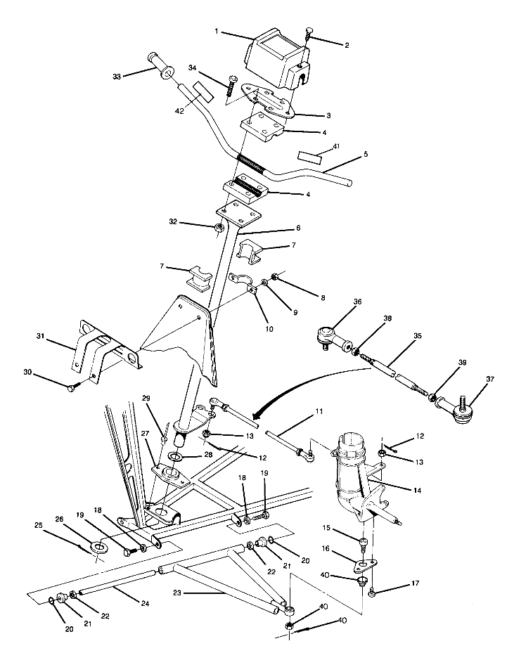 Steering Assembly Updated 5/90 (4917721772011A)