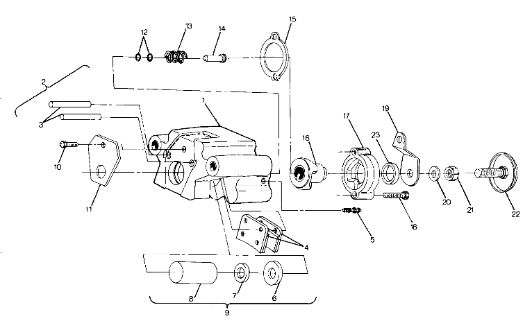 Rear Brake Assembly (4917721772030A)