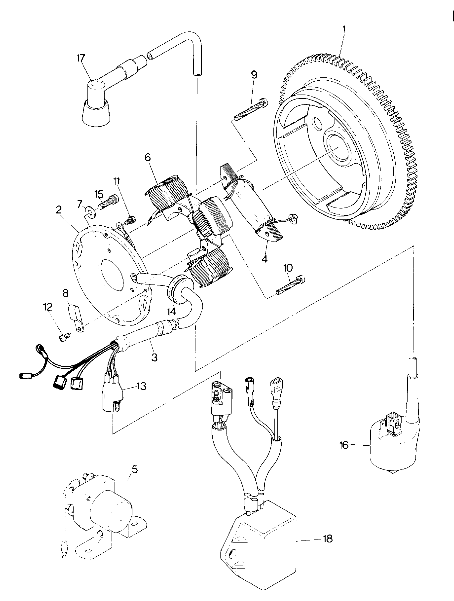 Magneto Assembly (4917721772037A)