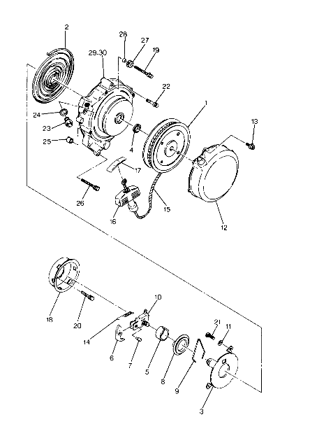 Recoil Starter Assembly (4917721772038A)