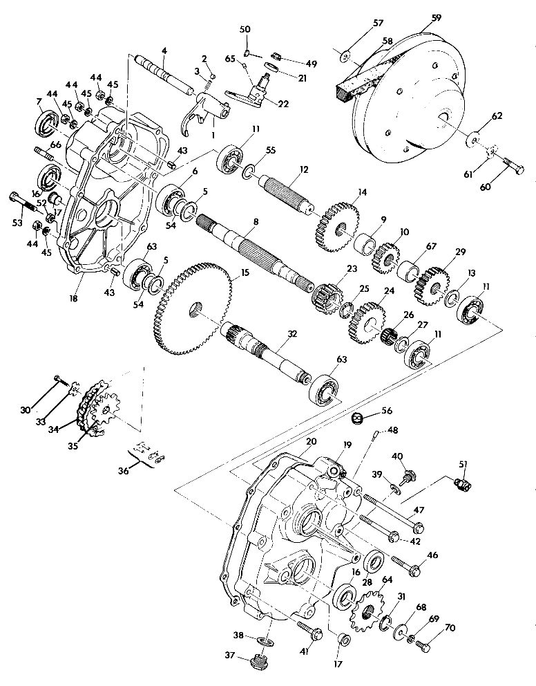 Gearcase Assembly (4917731773035A)