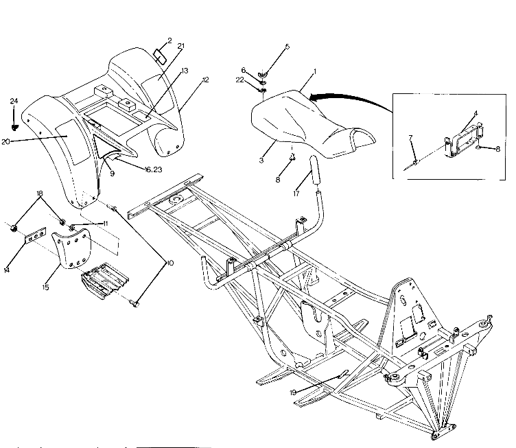 Rear Cab Assembly (4917741774002A)