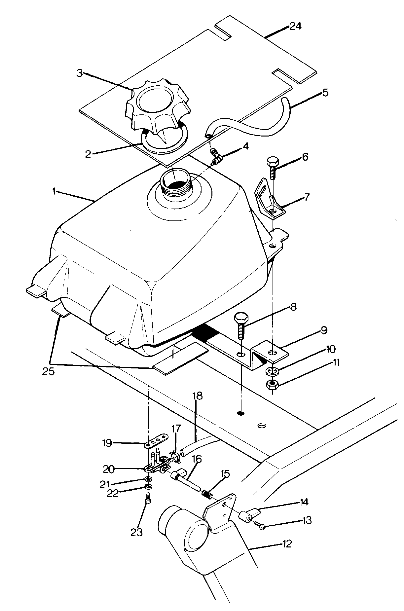 Fuel Tank Assembly (4917741774004A)