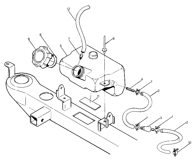 Oil Tank Assembly (4917741774005A)