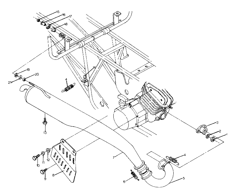 Muffler Mounting (4917741774008A)