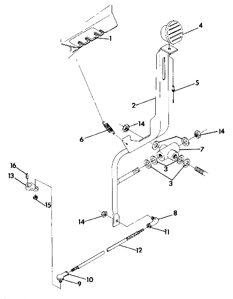 Shift Linkage Assembly Updated 5/90 (4917741774016A)