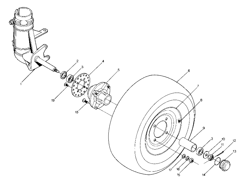 Front Wheel Assembly (4917741774017A)