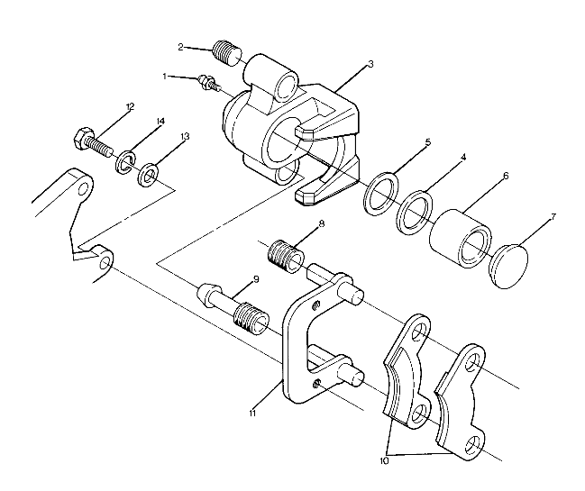 Middle Axle Brake Assembly (4917741774019A)