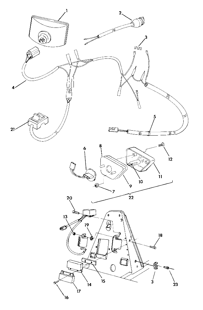 Wiring Harness Updated 5/90 (4918411841027A)