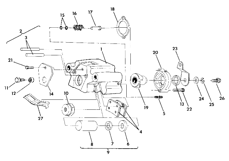 Rear Brake Assembly (4918411841030A)