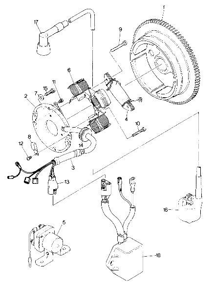 Magneto Assembly (4918411841036A)