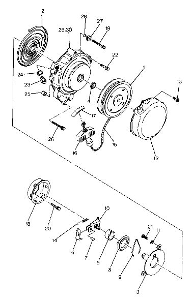 Recoil Starter Assembly (4918411841037A)