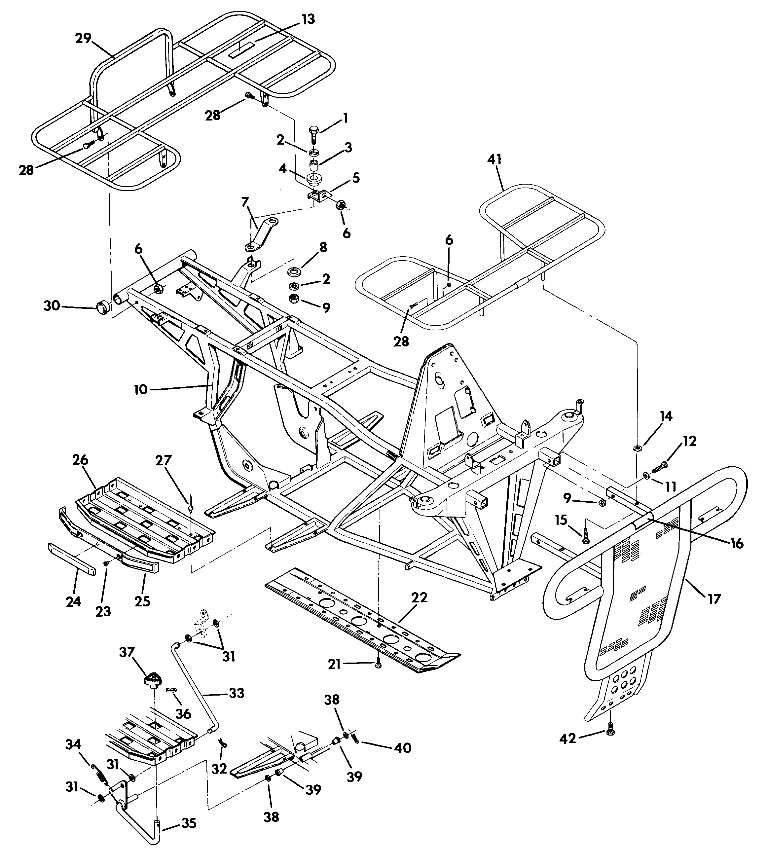 FRAME ASSEMBLY 350 2X4 (4918531853003A)