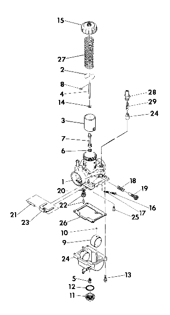 Carburetor Assembly (4918531853039A)