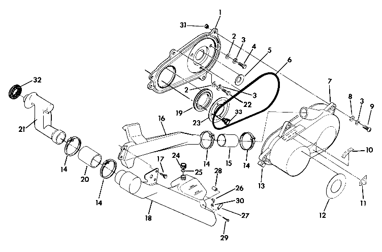 Clutch Cover Assembly (4918541854028A)