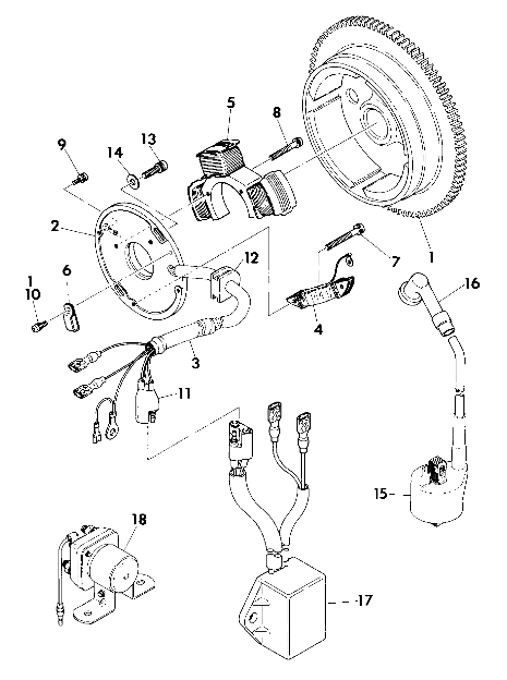 Magneto Assembly (4918541854047A)