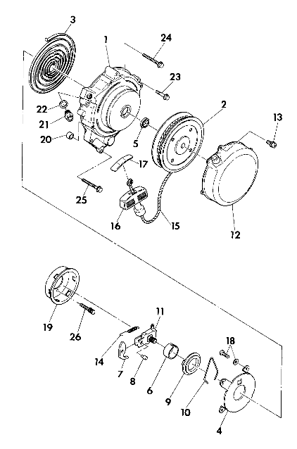 Recoil Starter Assembly (4918541854048A)