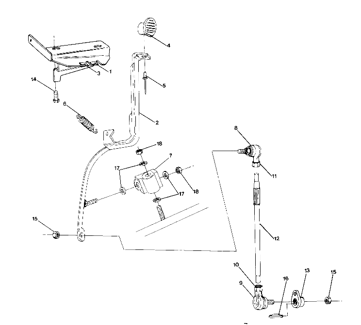 Shift Linkage Assembly 4X6 (49187218720016)