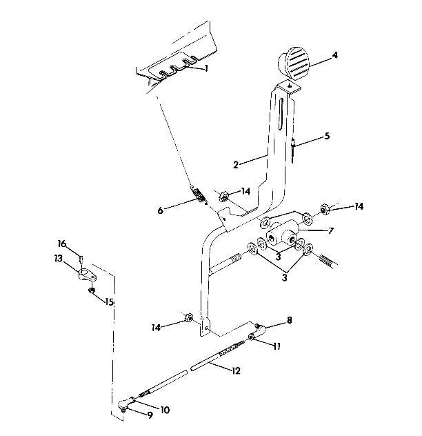 SHIFT LINKAGE ASSEMBLY  TRAIL BLAZER (4919761976031A)