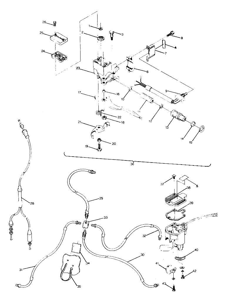 CONTROL ASSEMBLY TRAIL BOSS (4919771977013A)