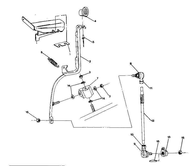 SHIFT LINKAGE ASSEMBLY  Trail Boss - Update (4919771977031A)