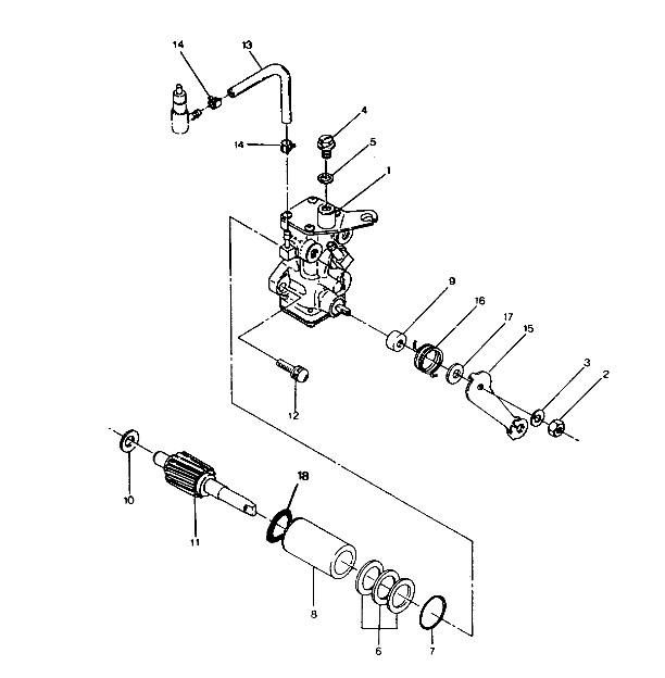 OIL PUMP ASSEMBLY Trail Boss - Update (4919771977035A)