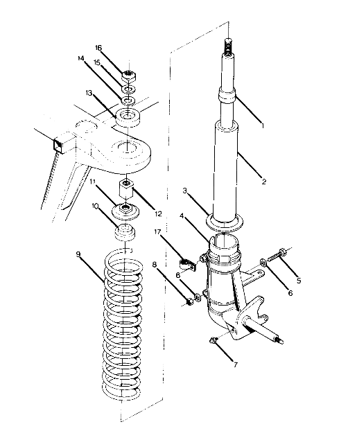 STRUT ASSEMBLY 2X4 (4919781978008A)