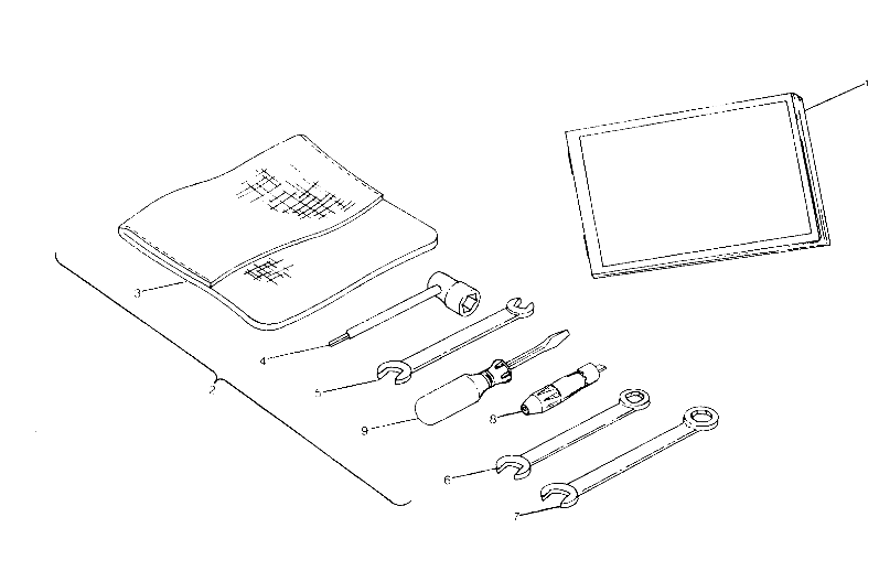 TOOL KIT ASSEMBLY 2X4 (4919781978040A)