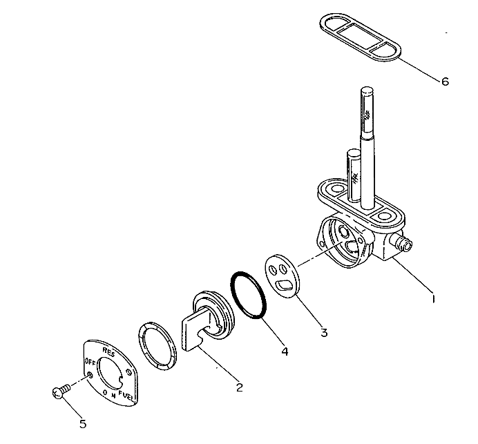 FUEL STRAINER 250 2x4 - Update (4919781978042A)