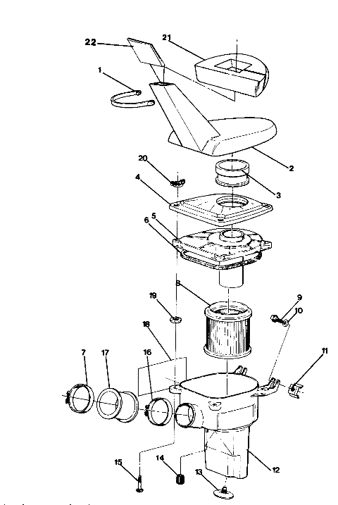 AIR BOX ASSEMBLY 250 4X4 (4919791979008A)