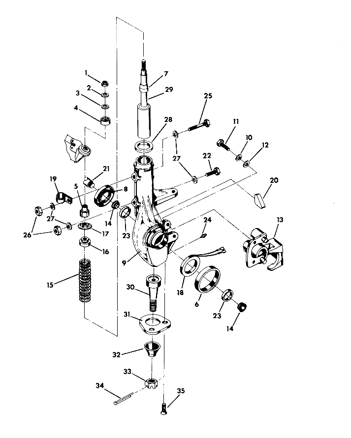 STRUT ASSEMBLY  250 4X4 - Update (4919791979019A)