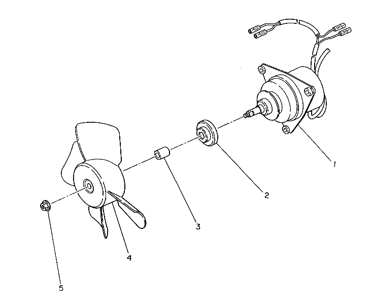 FAN MOTOR 250 4X4 - Update (4919791979049A)