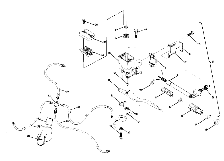 CONTROL ASSEMBLY,L.H. BIG BOSS 4X6 (4919801980014A)