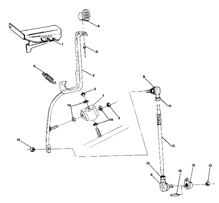 SHIFT LINKAGE ASSEMBLY BIG BOSS 4X6 (4919801980016A)