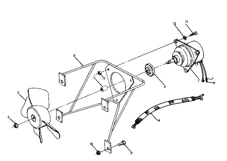 FAN ASSEMBLY 6X6 (4919811981007A)