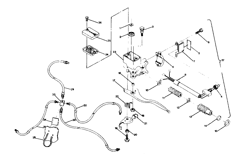 CONTROL ASSEMBLY, LH 6X6 UPDATED 2-91 (4919811981014A)