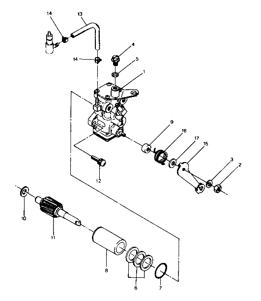 OIL PUMP ASSEMBLY 6X6 (4919811981045A)