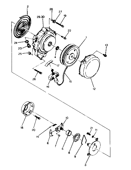 RECOIL STARTER 6X6 (4919811981049A)