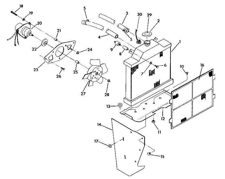 COOLING SYSTEM   350 2X4 - Update (4919821982007A)