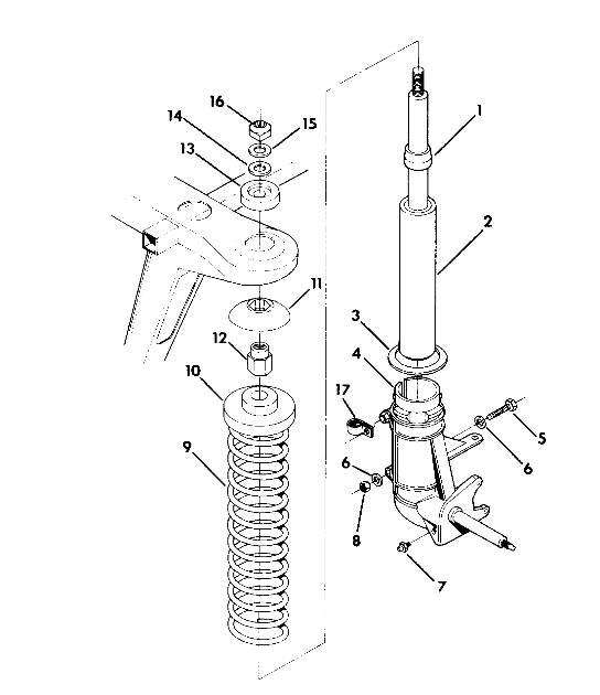 STRUT ASSEMBLY 350 2X4 (4919821982016A)