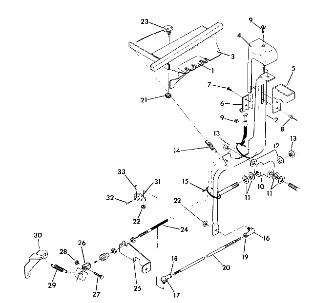 SHIFT LINKAGE ASSEMBLY 350 2X4 - Update (4919821982032A)