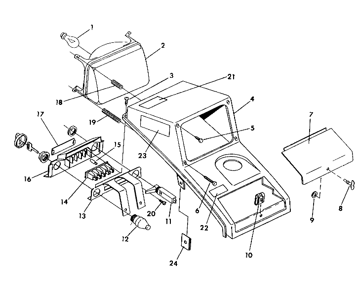 HEADLIGHT ASM. 350 4X4 (4919831983008A)