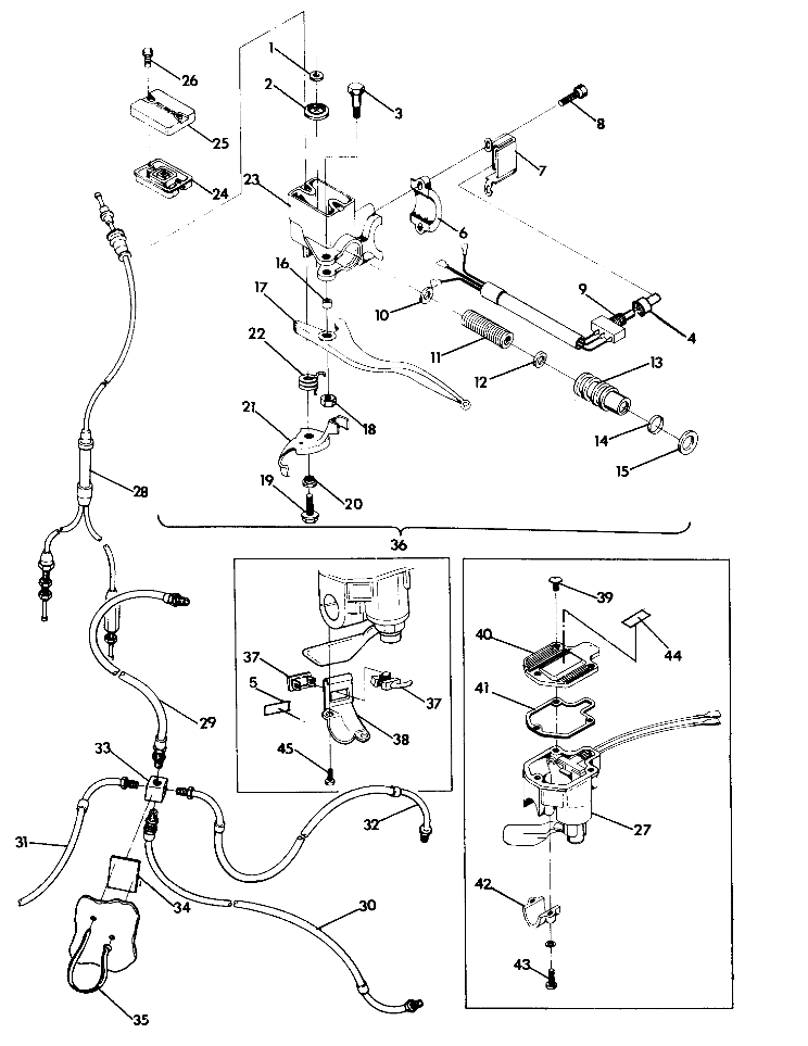 CONTROL ASSEMBLY 350 4X4 - Update (4919831983017A)