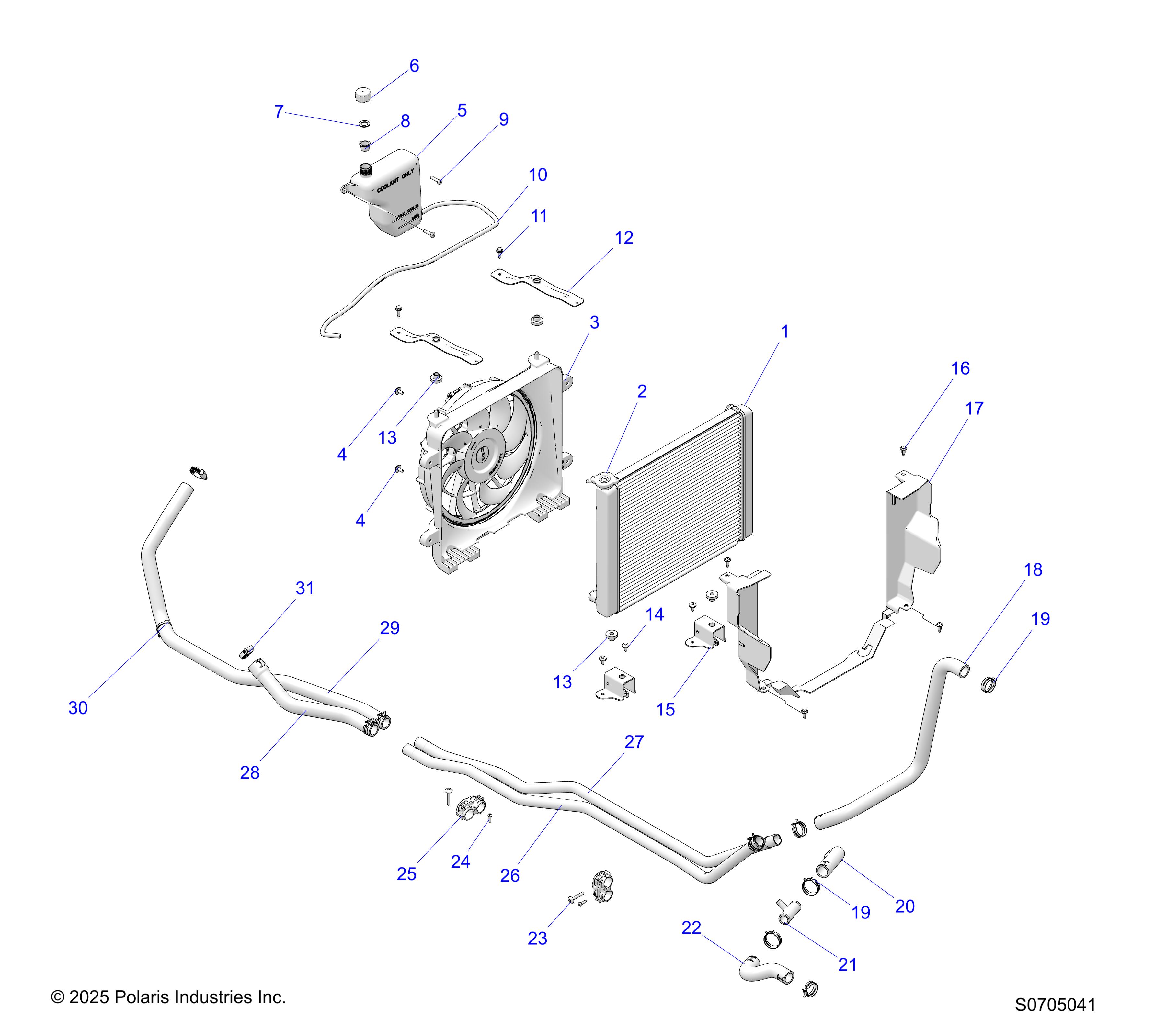ENGINE, COOLING SYSTEM