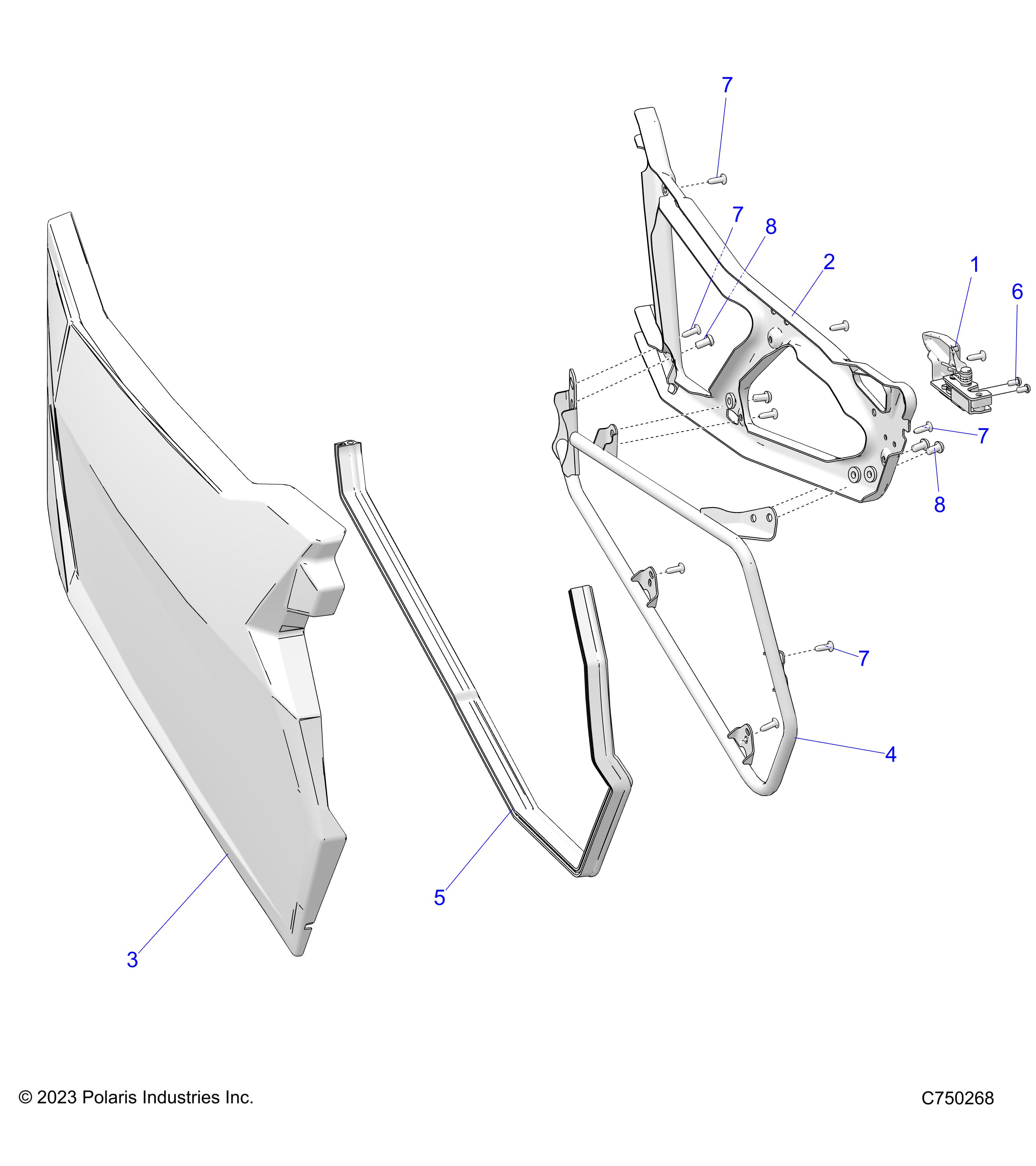 BODY, DOORS -  Z25ASE99F5/C5 (C0705812)