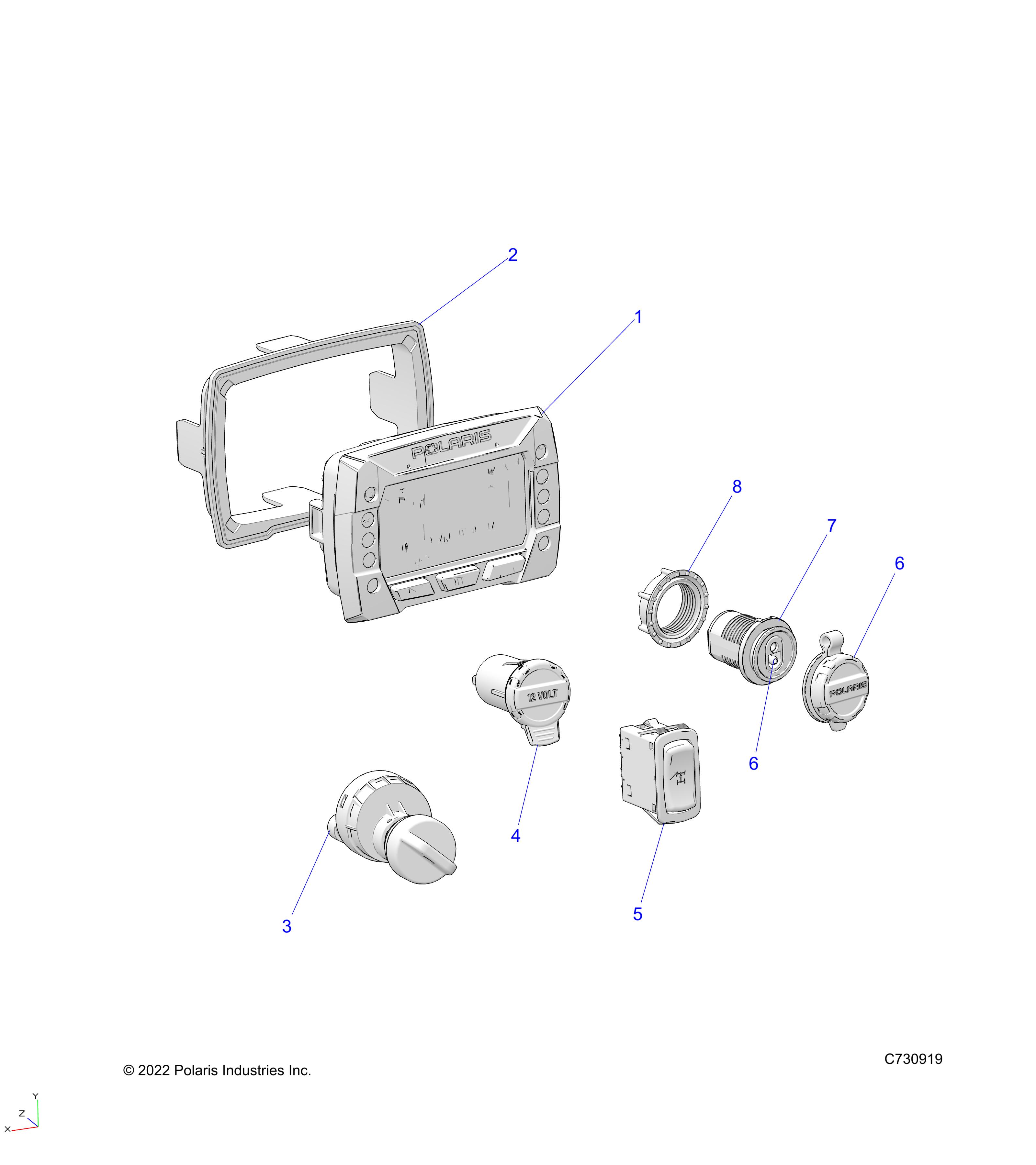 ELECTRICAL, DASH INSTRUMENTS and CONTROLS - R23MAA5AJ1 (C730137)