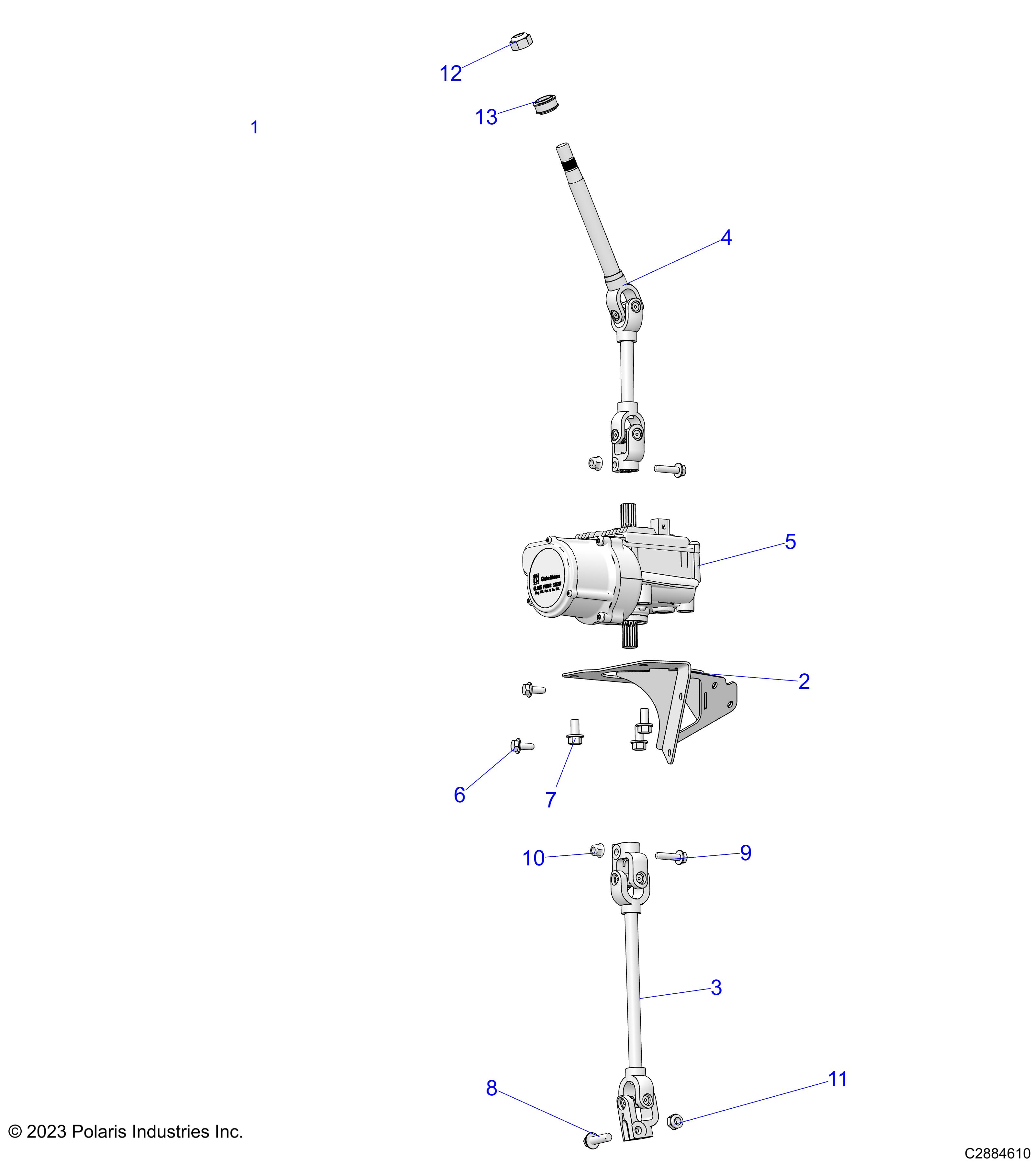 STEERING, EPS UPFIT - D24P2UD4B4/WD4B4 (C2884610)